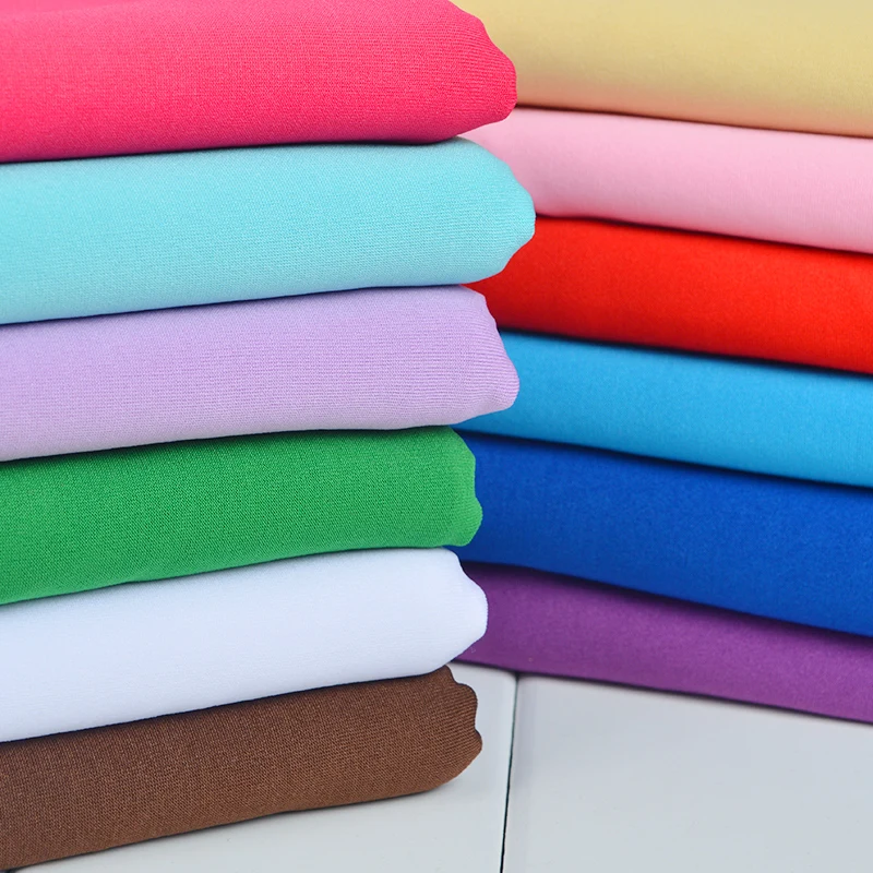 

Milk Silk Knitted Four-sided Stretch Spandex Fabric Chair Cover Costume Stage Decoration Latin Dance Costume Fabric Handmade DIY