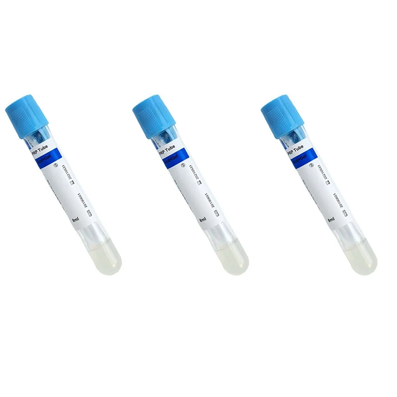 

3X 10Ml Acid Gel Bottom Negative Pressure Plastic Tube Platelet Plasma Collection And Measurement Tube