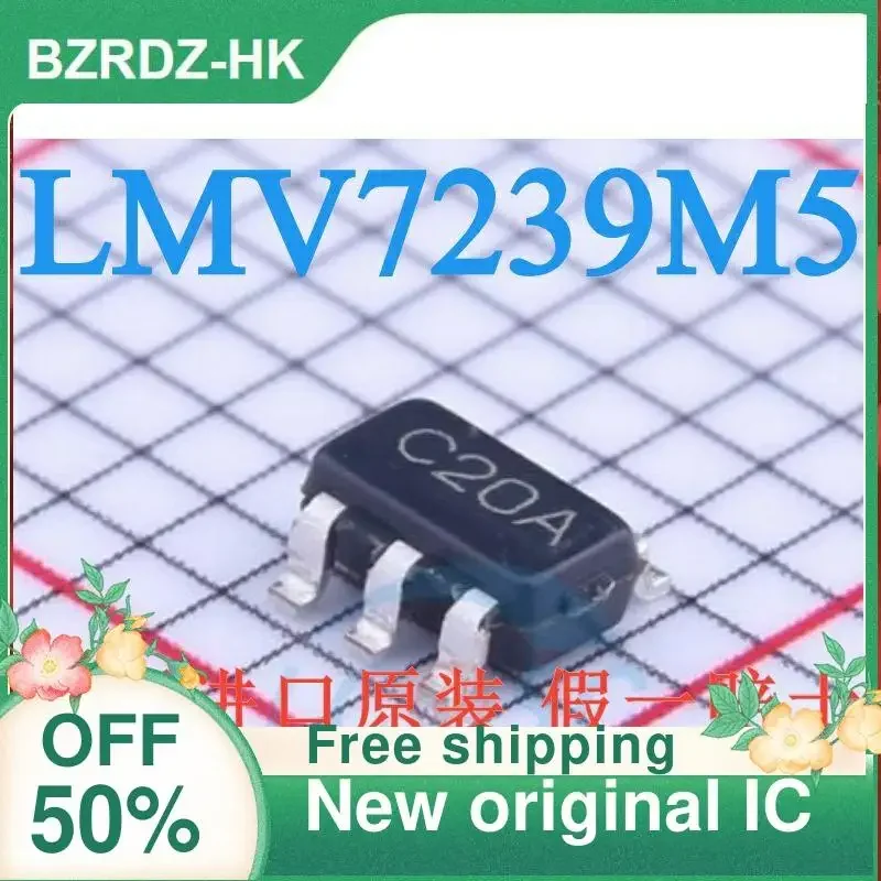 Микросхема LMV7239M5X: C20A SOT23-5 10 шт