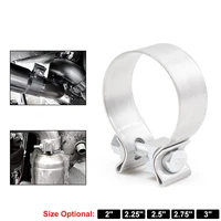 2 2 25 2 5 2 75 3 inches exhaust narrow band muffler seal clamp 304 stainless steel clamp