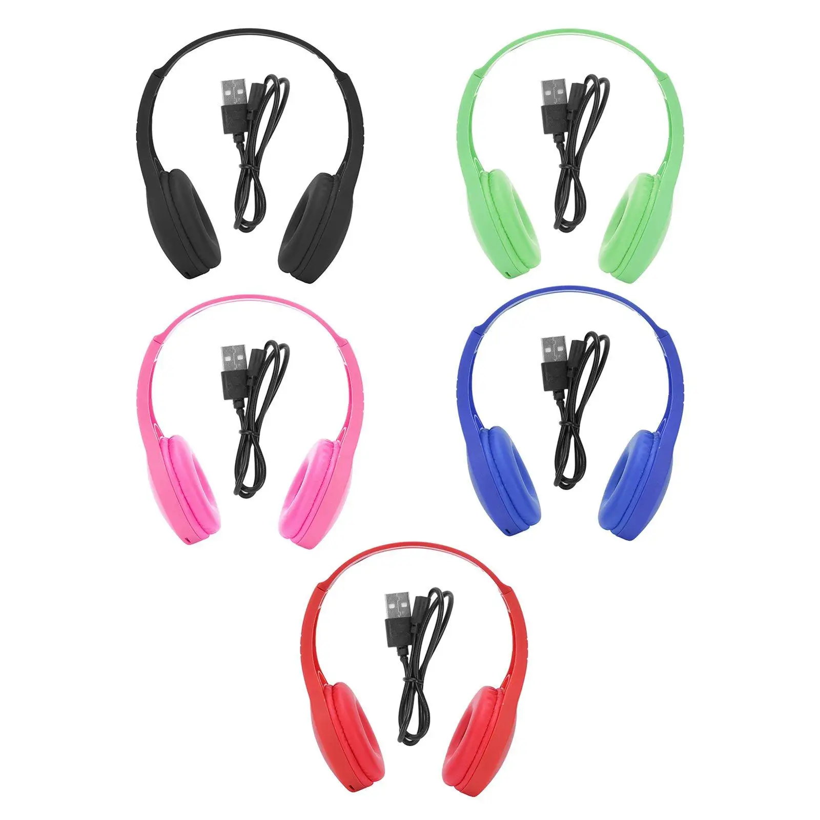 

Headphones Lightweight Surround Sound for Travel TV Smartphones Computer Games