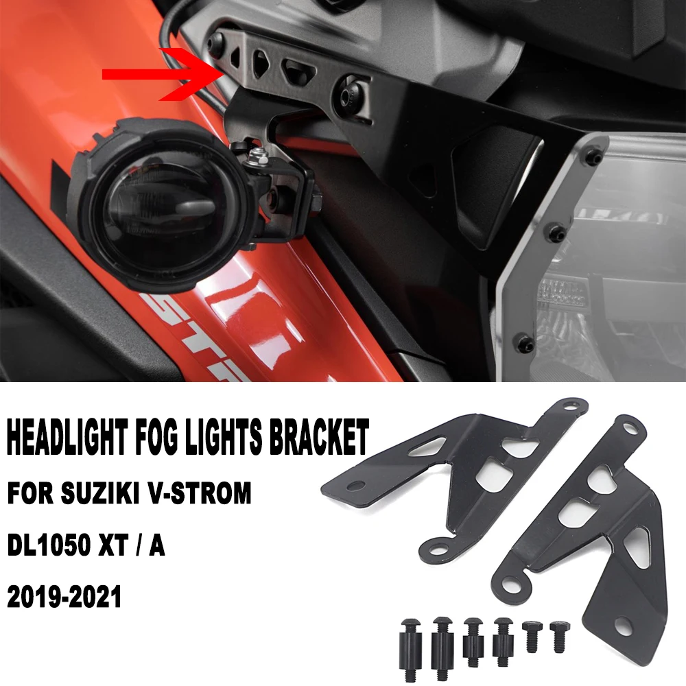 

Новые аксессуары для мотоциклов, кронштейн для фар SUZUKI V-STROM 1050XT DL1050A 2019 2020 vстрома V Строма 2021 DL 1050