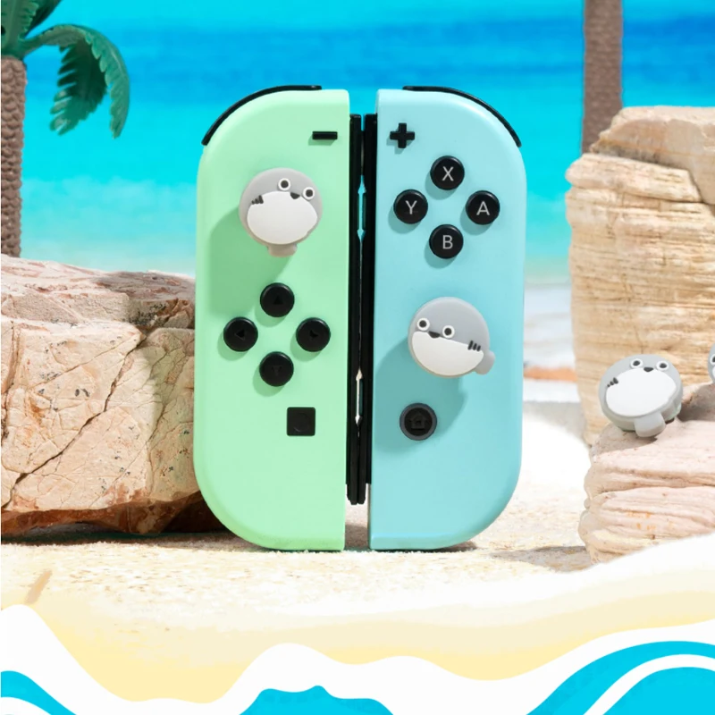 Силиконовая мягкая ручка-колпачок для джойстика Nintendo Switch Oled/Lite Joy-con