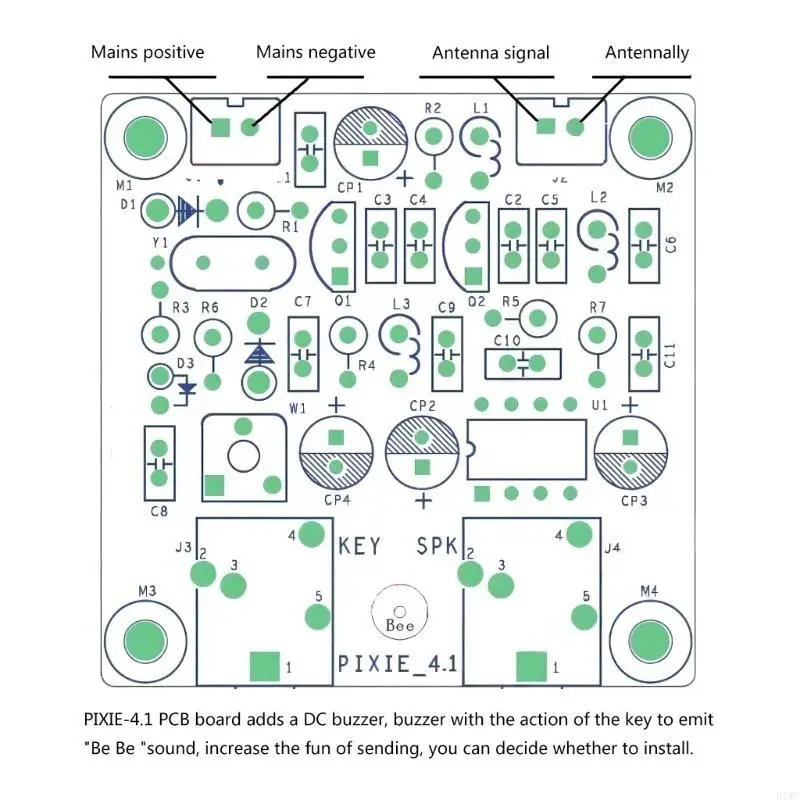 Фото QRP 4.1 Версия DIY Набор коротковолновых радиостанций Передатчик Приемник Модуль Комплект №2