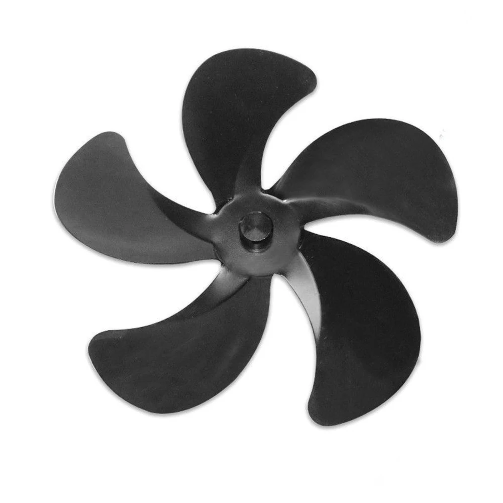 

5 Blades Heater Stove Fan Blades 1100rpm 140°F / 60°C 25dB Fireplace Fan Accessories Converting Heat Into Energy