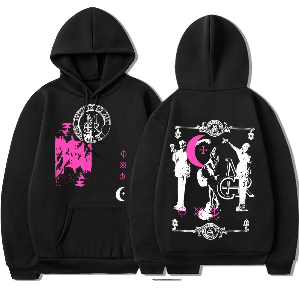 

My Chemical Romance Hoodies Unisex Black Parade Punk Emo Rock Hooded Sweatshirt Mcr Dead Vintage Oversize Hoodie Pullover Male