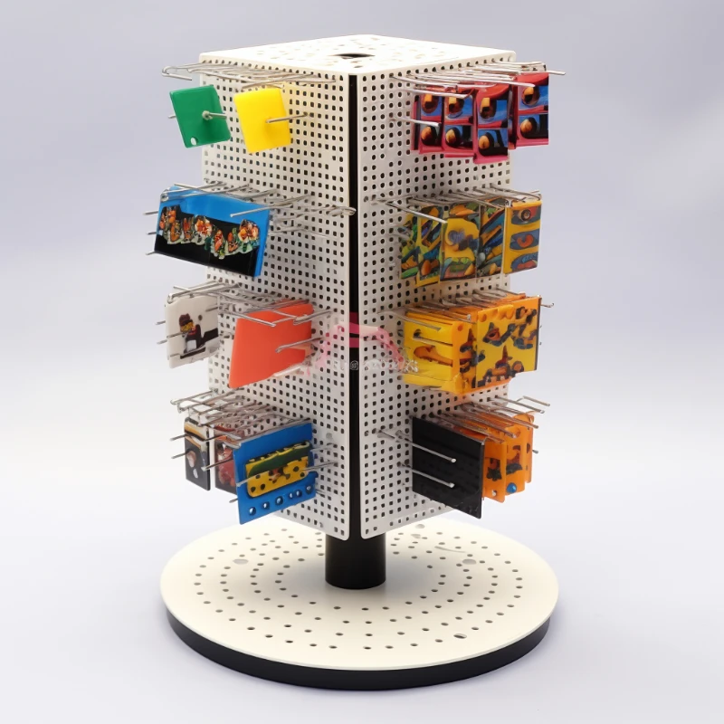 Новая стойка для выставки товаров вращающаяся подставка сережек ювелирные