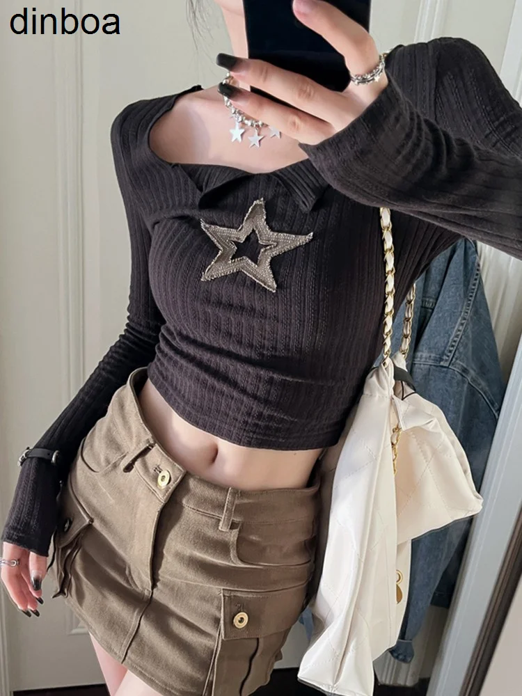 

Женская футболка с длинным рукавом, в стиле Харадзюку