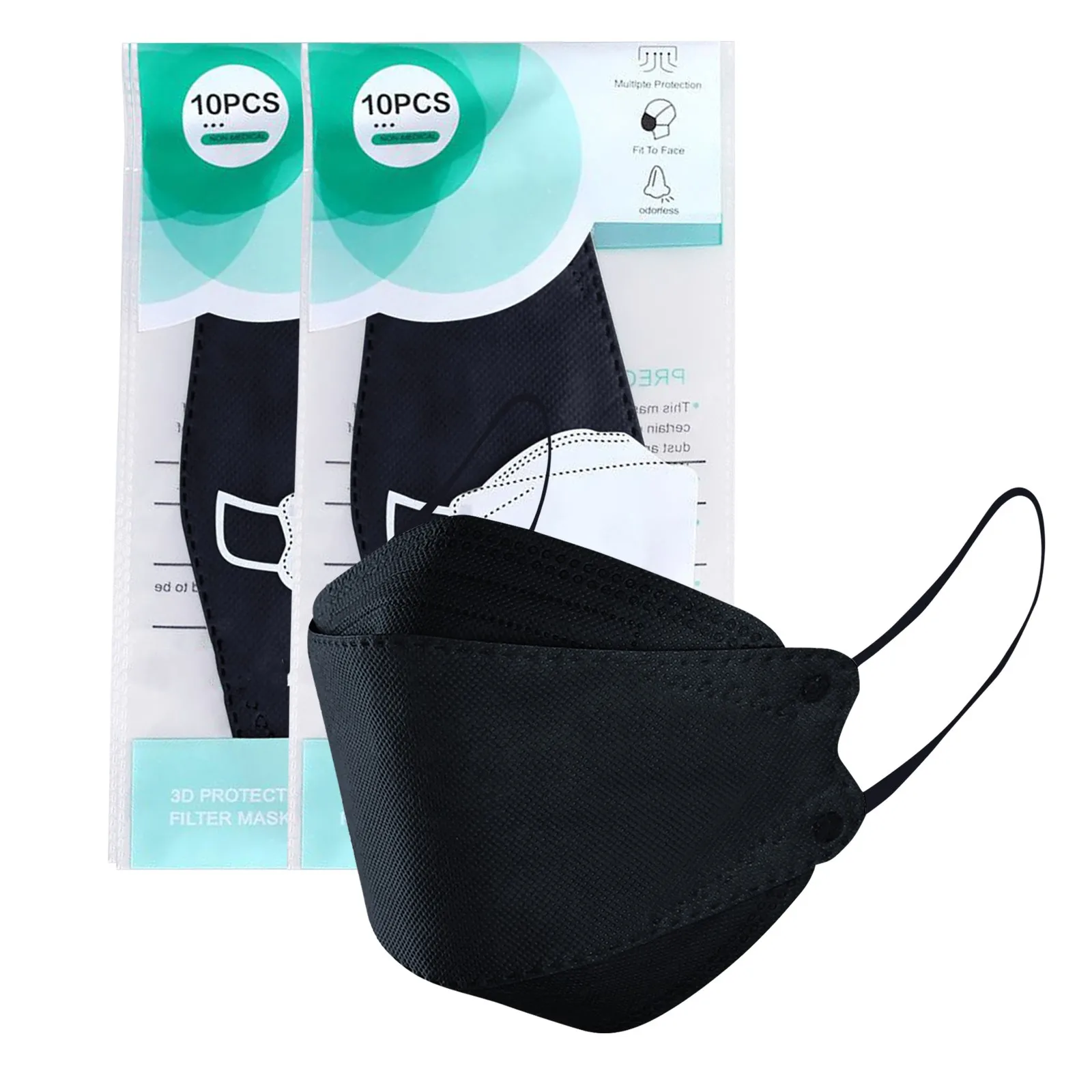 10/50 шт. Одноразовые Многоразовые Дышащие маски для лица |