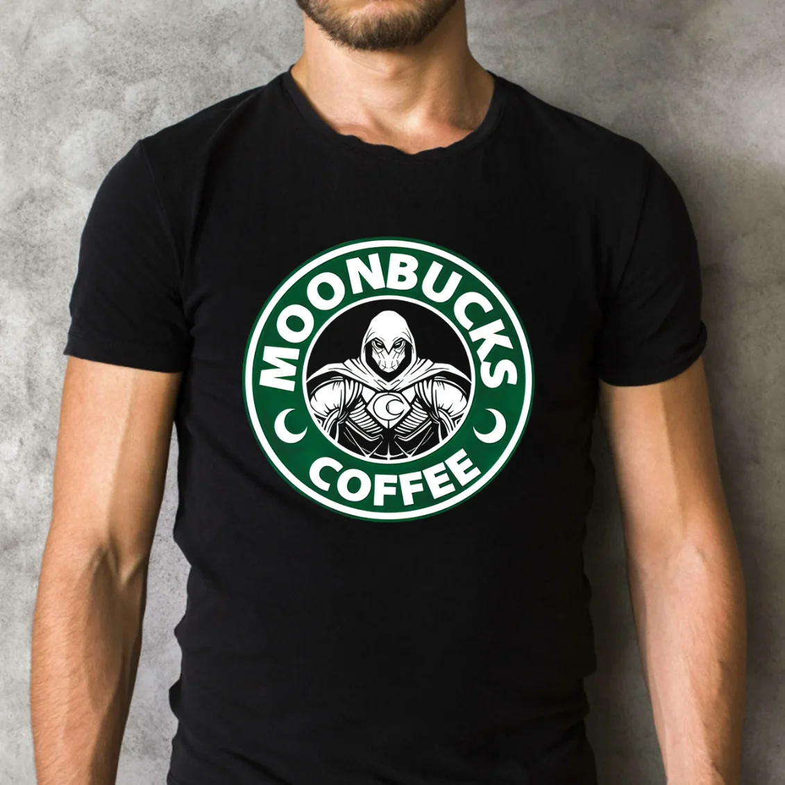 

Moon Knight Moonbucks Coffee Classic Black T-Shirt