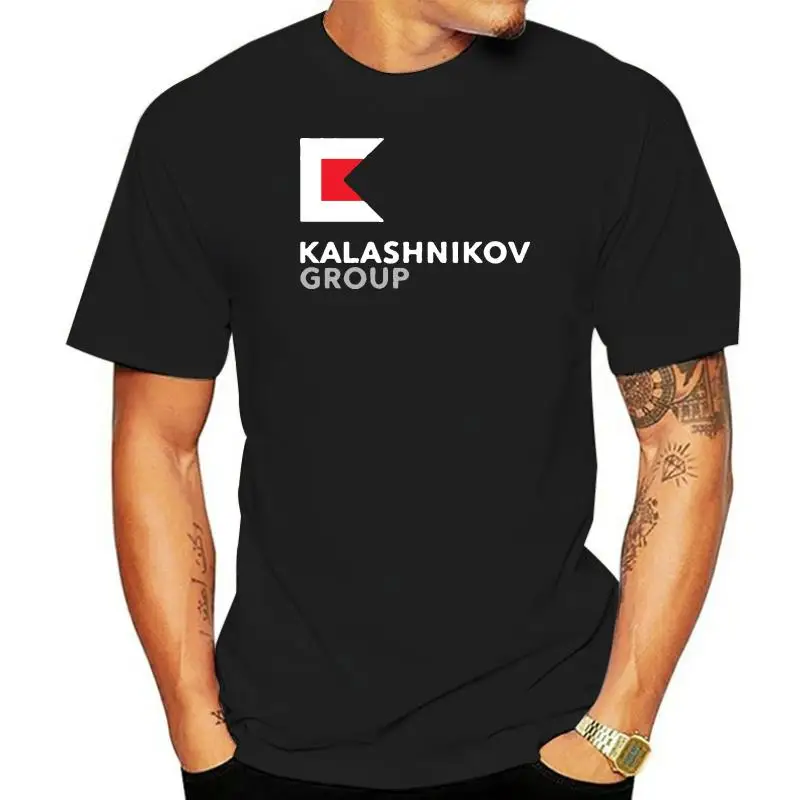 Top Fashion 3D Kalashnikov Group Logo Sniper Assault Rifle AK74M Men's T-Shirt S M L XL 2XL 3XL