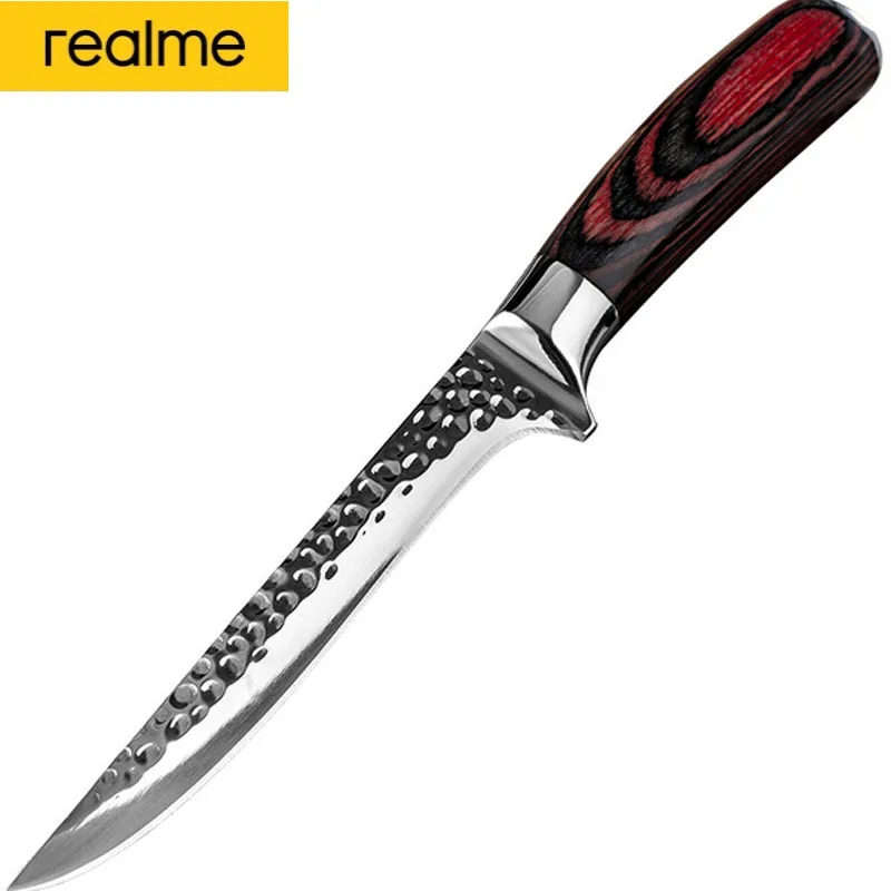 

Realme Professional Japanese Knives Chef Knife Kitchen Bone Meat Fish Sushi Knife Fruit Vegetables Cutting Tool with Knife Cover