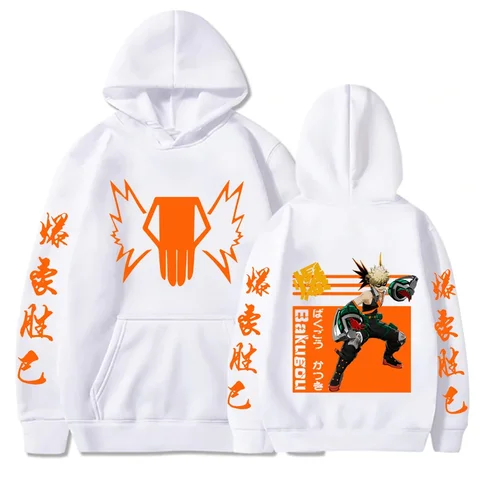 My hero academia bakugo sweatshirt AliExpress