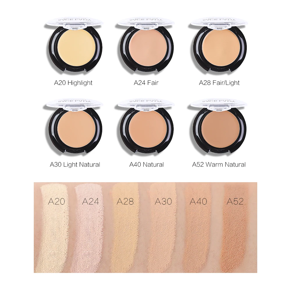 

SACE LADY Matte Smooth Concealer Cream Long Lasting Waterproof Acne Dark Circle Corrector Professional Contouring Makeup