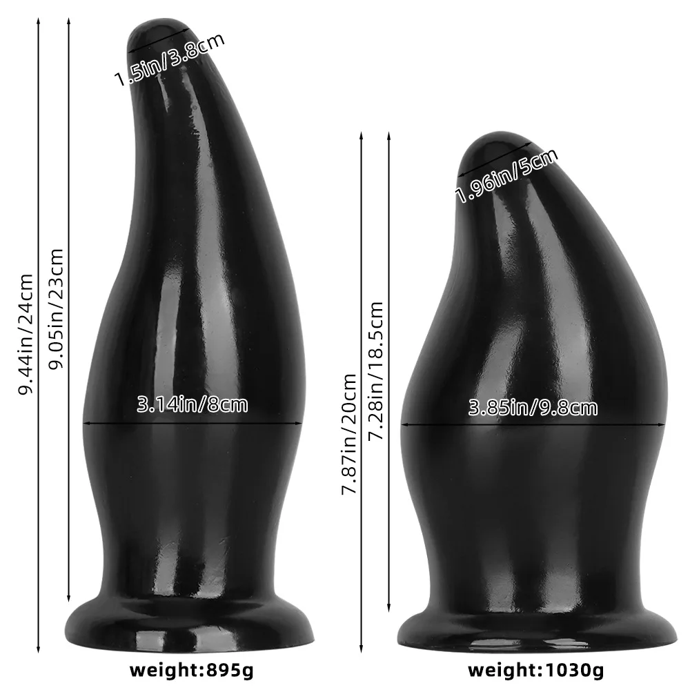 Гигантский фаллоимитатор анусная пробка задница веселая расширенная Jouet Adulte