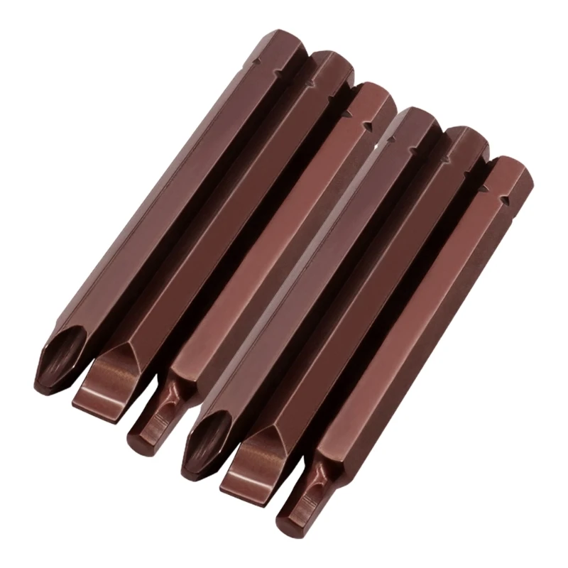 

6 шт./компл. долговечные насадки для отверток из легированной стали, магнитные насадки для отверток