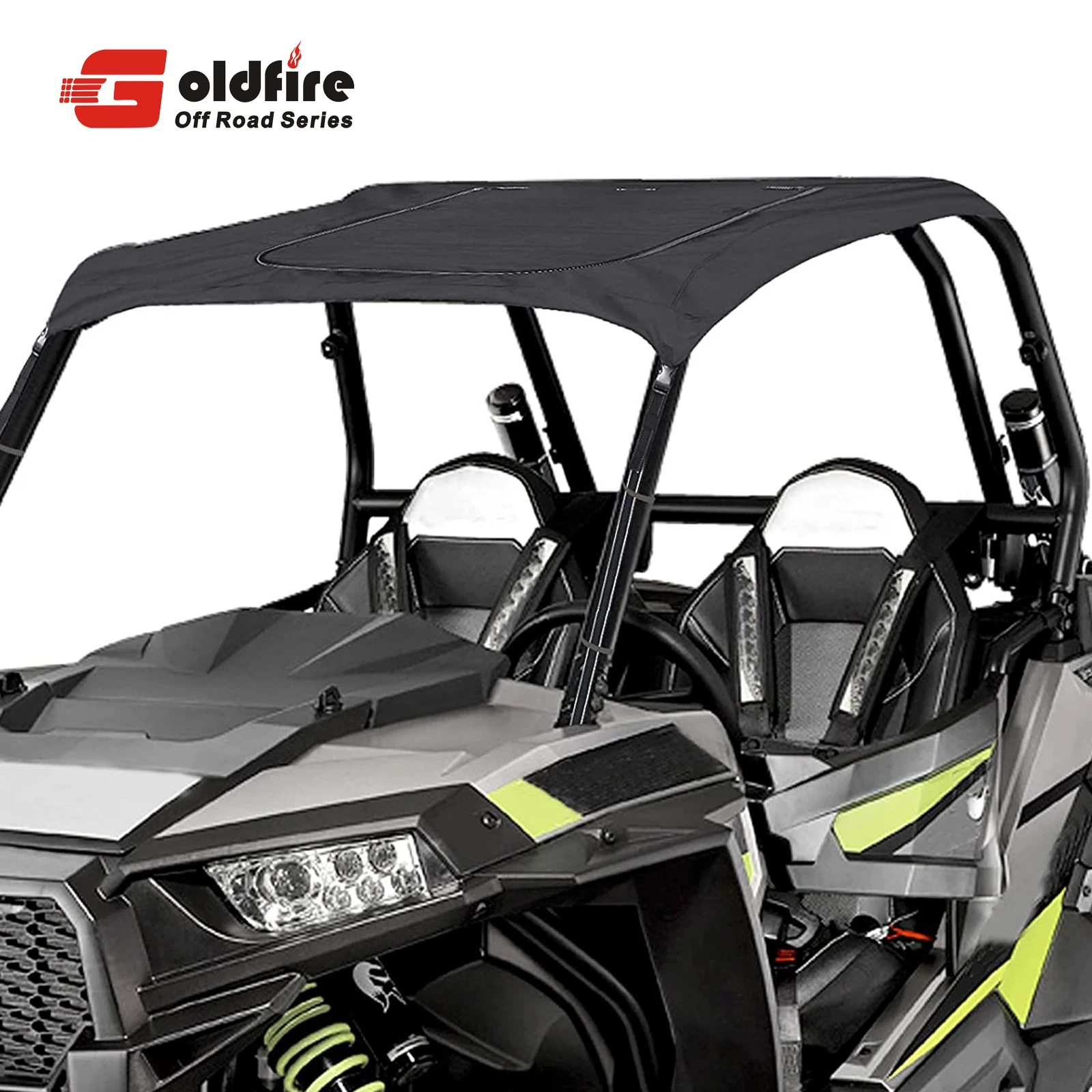 UTV Convertible RZR Soft Roof RZR Soft Top Roof Compatible with 2014-2019 Polaris RZR XP 1000 and Turbo RZR 900 for 2 Seater