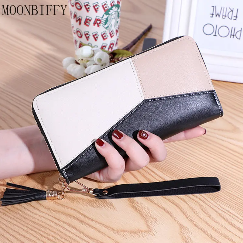 

Fashion Wallets Zipper Coin Purse Lady Long Short Purses Handbags Women Clutch Cards Holder PU Leather Moneybag Billfold Wallet