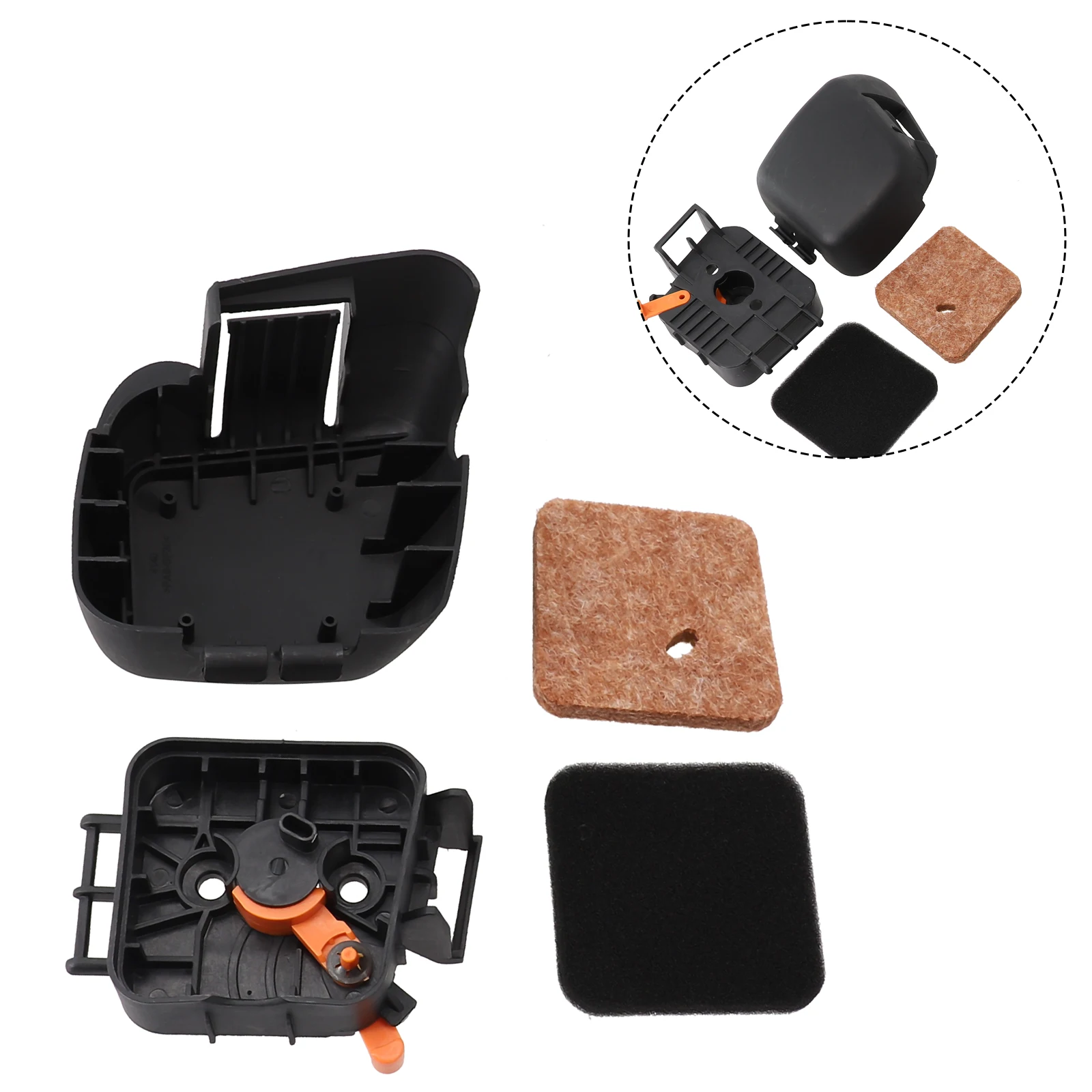 Корпус в сборе Воздушный фильтр Сад Открытый Гостиная FS45 FS46 FS55 Заменяет детали