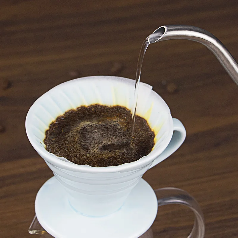 

V60 Coffee Filter Paper V-Type Log Pulp Cone-Type Hand-Brewed Coffee 1-2 People V01 Filter Cup 100 Sheets
