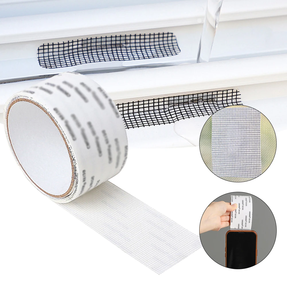

Strong Self Adhesive Window Net Screen Repair Patch Window Screen Repair Waterproof Home Tools Anti-Insect Mosquito Mesh Tape