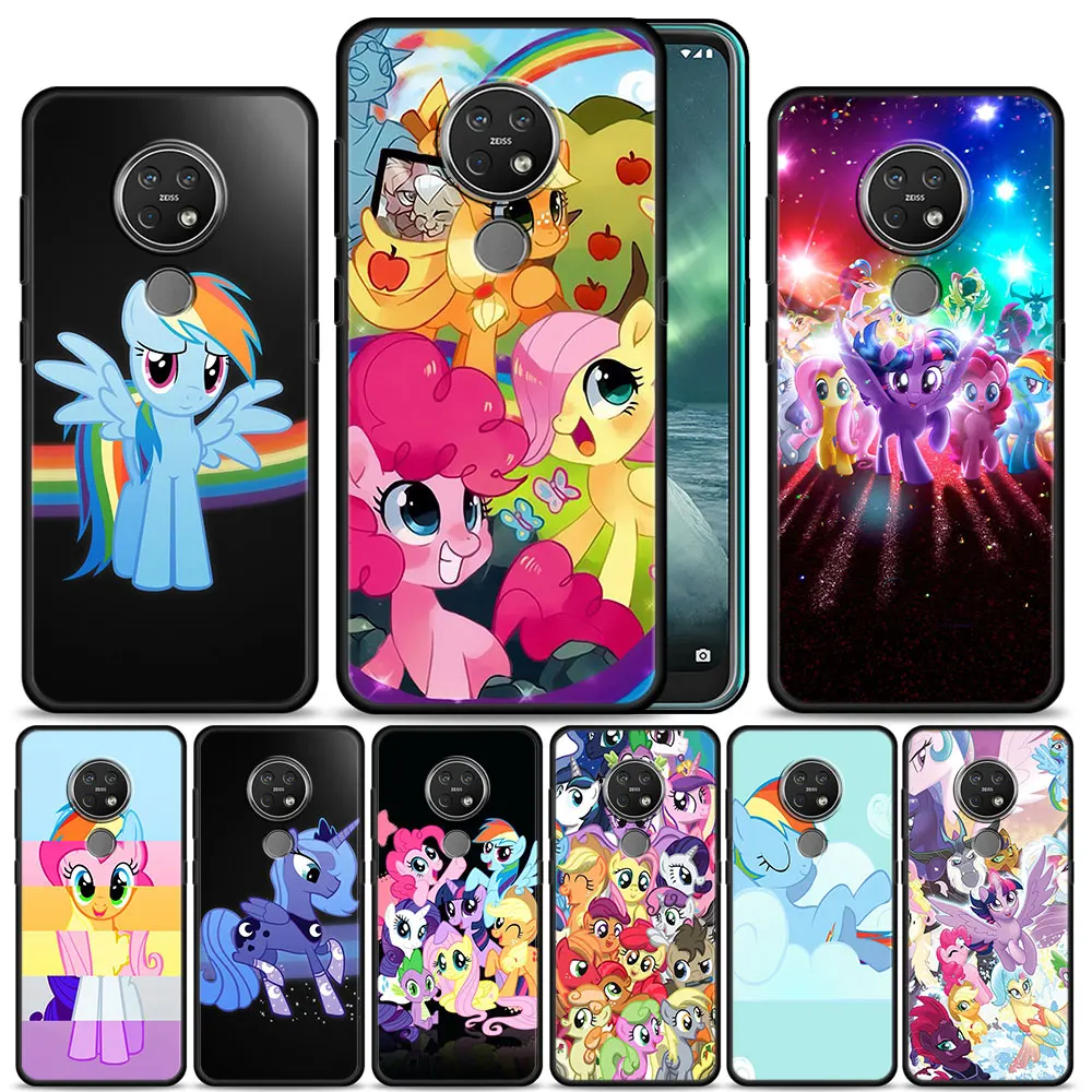 

Case Cover for Nokia G10 G20 G11 G21 G50 5.4 7.2 C20 C21 C30 X20 XR20 X10 3.4 Full Thin Silicone Coque My Little Pony Kawaii