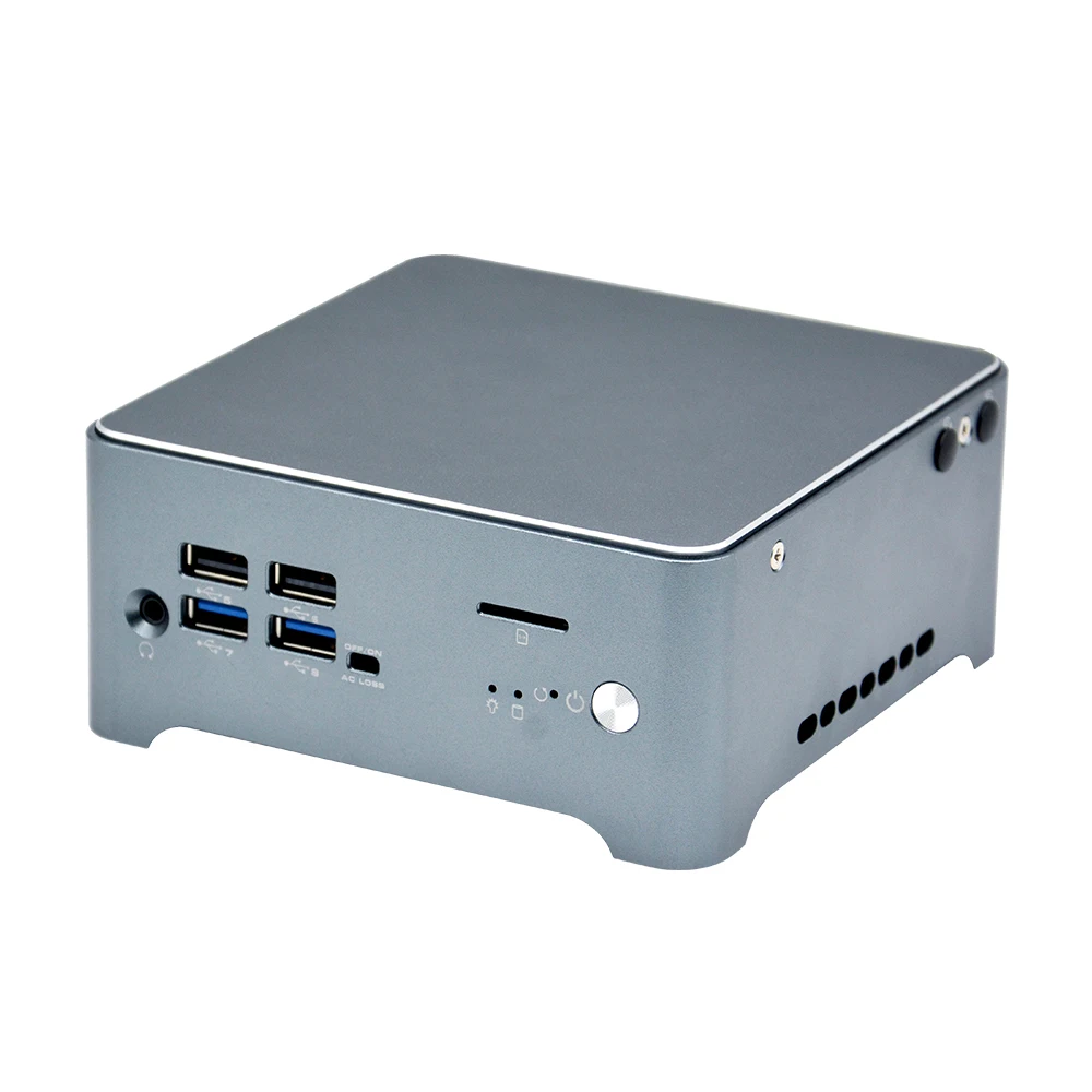 

Fanless Industrial computer nano nuc dual ethernet lan i5 mini pc thin client