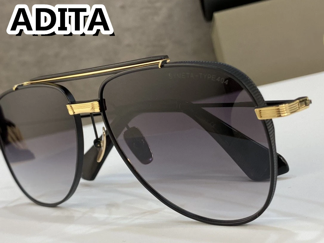 A DITA Symeta Type 404 Top High Quality Sunglasses for Men Titanium Style Fashion Design Sunglasses for Womens  with box