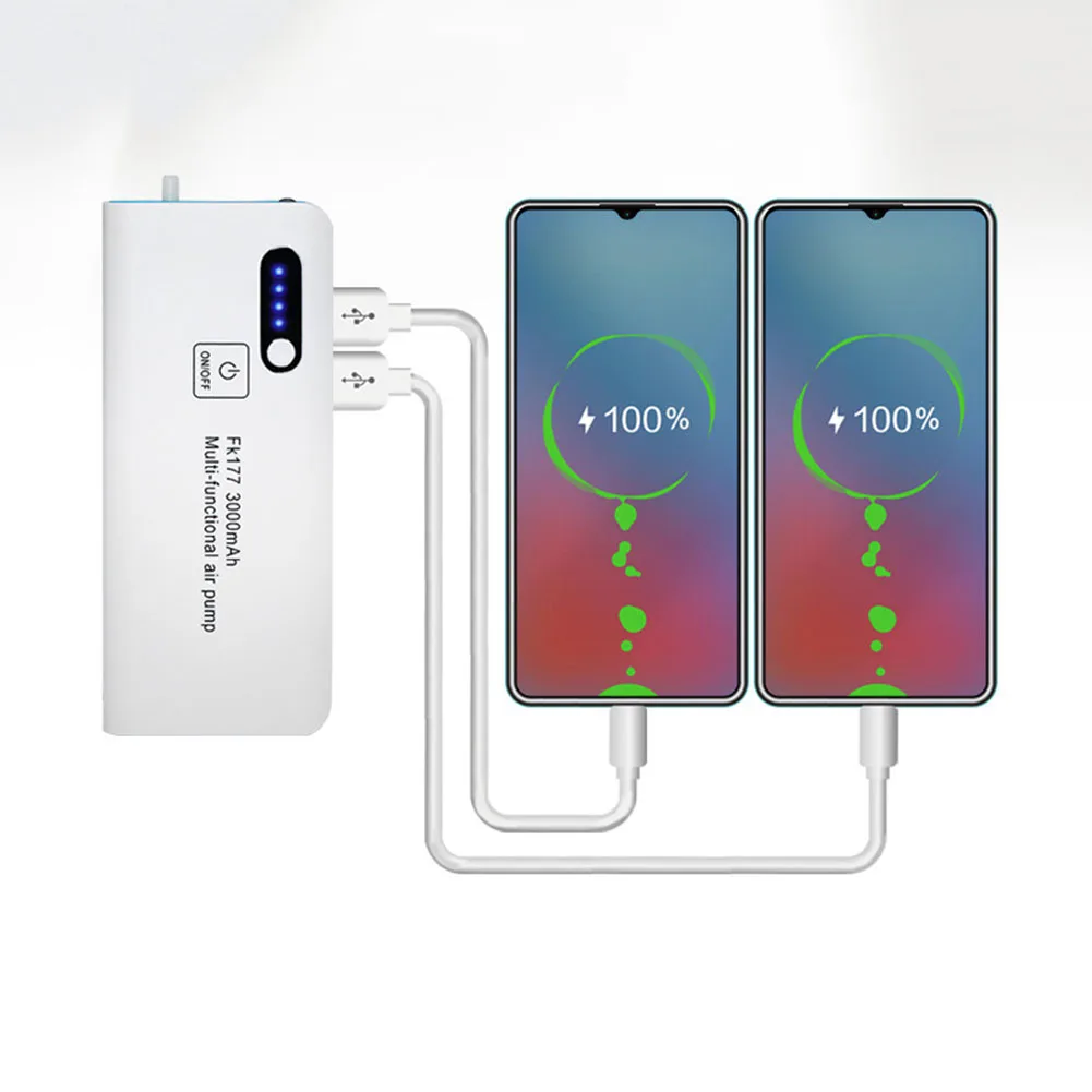 

Fishing Aerator Air Pump USB Lithium Battery Charging Oxygen Pump Car Oxygenated With Stainless Steel Clip For Live Bait Bucket