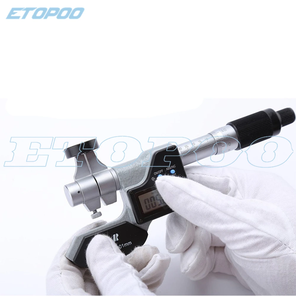 

ETOOPO Цифровой внутренний микрометр 5-30/25-50/50-75/75-10 мм
