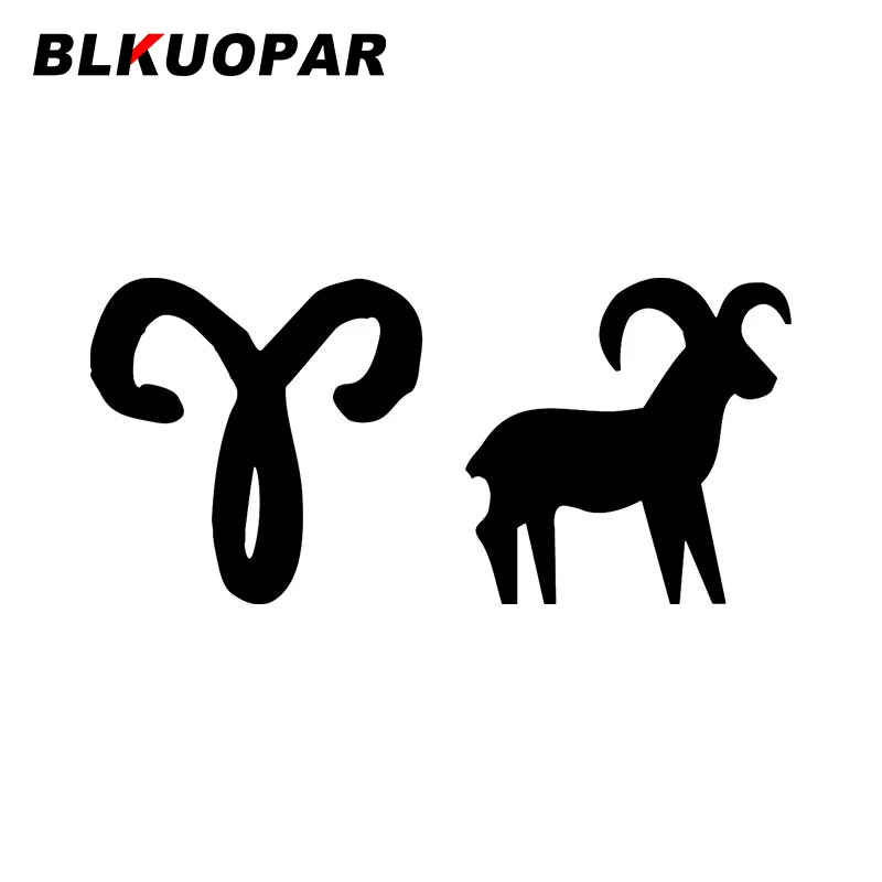 

Автомобильные наклейки BLKUOPAR Aries, водонепроницаемые, оригинальные, оригинальные, с защитой от царапин, водонепроницаемые, защита дверей автомобиля