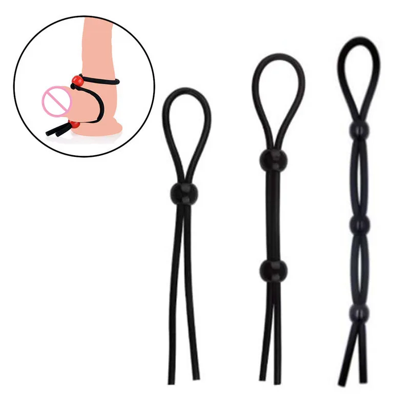 Мужское силиконовое кольцо для мошонки