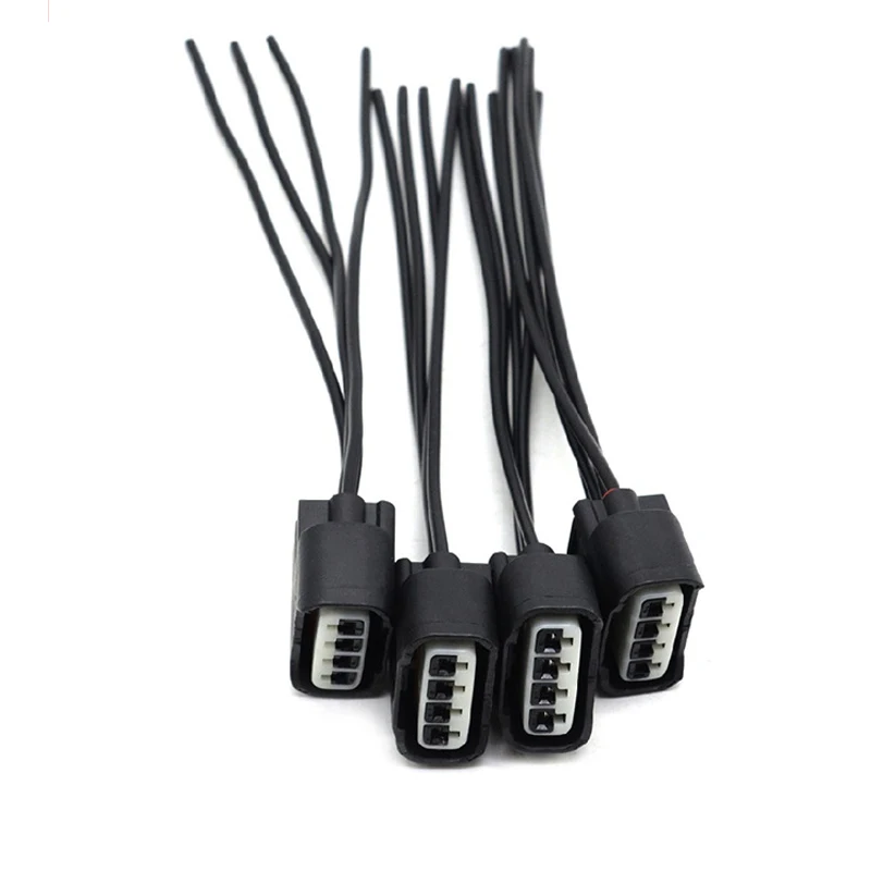 

AM-3046640711 4Pcs Ignition Coil Pigtail Connector Plug Harness Fit for Toyota Camry Highlander Matrix Pontiac Chevy Lexus Scion