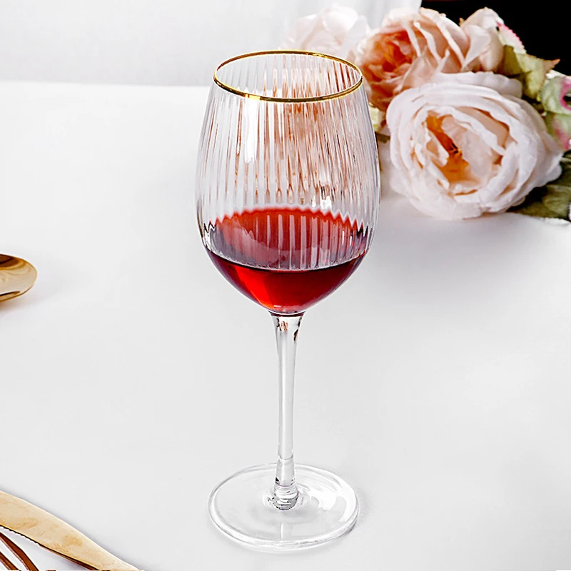 (Логотип может быть выгравирован) Хрустальные бокалы объемом 350 мл для вина в