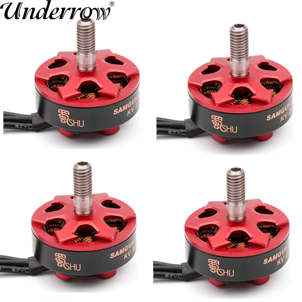 Купи 1 / 2 / 4pcs DYS Samguk Series Shu 2306 2500KV 2800KV 3-4S 1750KV 4-6S Brushless Motor for RC FPV Drone Models Multicopter за 814 рублей в магазине AliExpress