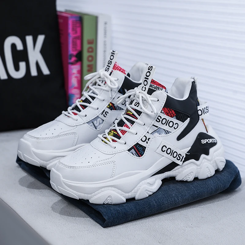 PARZIVAL мужские кроссовки на платформе уличная спортивная обувь для бега сетчатая