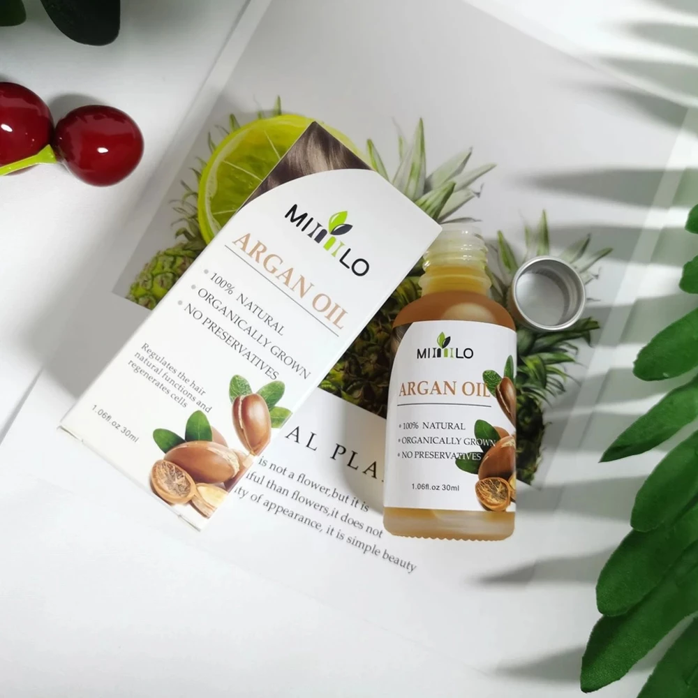 Марокканское аргановое масло для ухода за волосами кератин 100% чистый глицерин