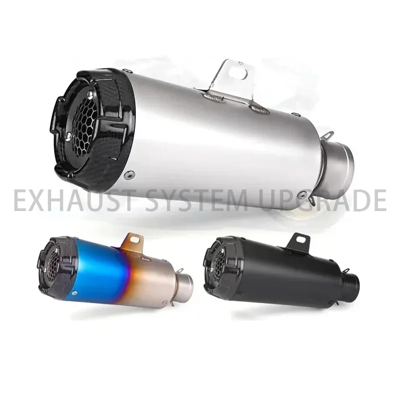 51 мм Универсальный мотоцикл углеродное волокно Sc выхлопной труба для проектора