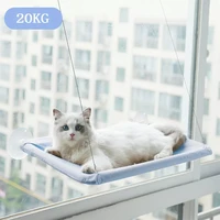 2020jmtcute cat hammock hanging beds for cats comfortable cat window hammock bed with blanket detachable soft seat beds bearing