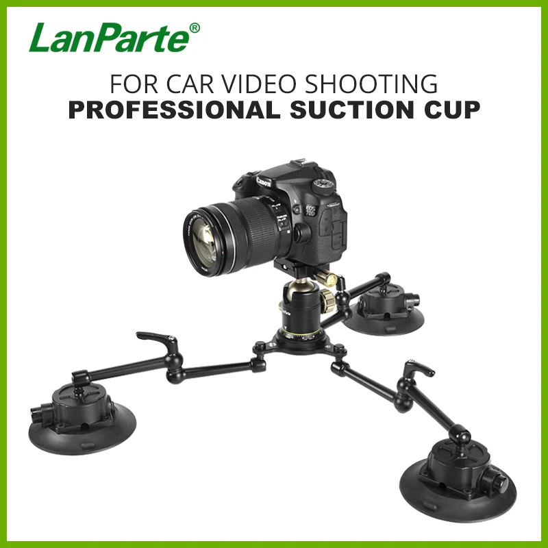 Крепление на присоске Lanparte для экшн-камеры GoPro окно автомобиля лобовое стекло Sony