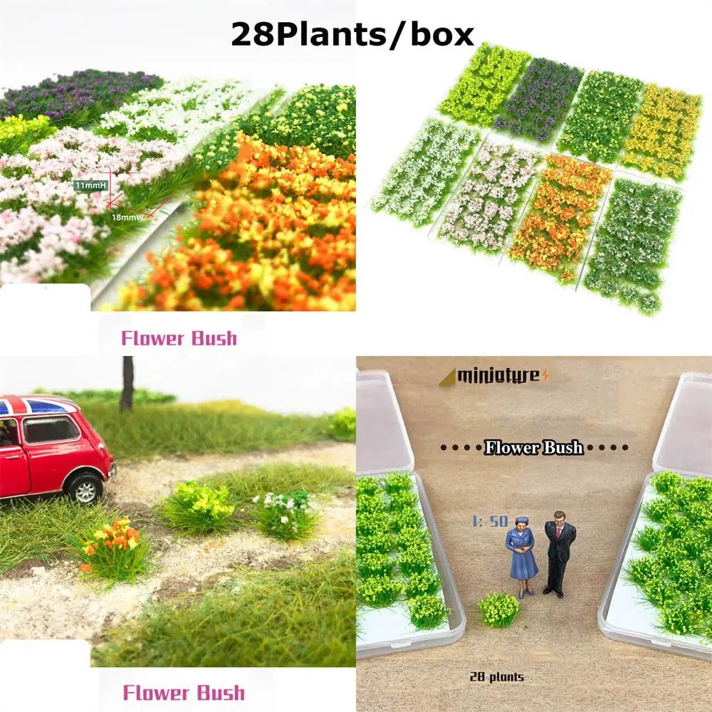 

Model Miniature Terrain Production DIY Model Scene Artificial Flower Cluster Flower Cluster Simulation Flower Cluster