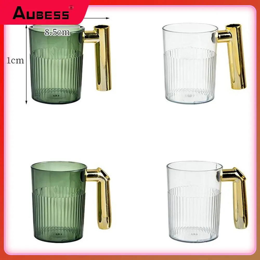 

1pcs Exquisite Gargle Cup Convenient Storage Brushing Cup Light Luxury Toothbrush Tooth Cup Bathroom Tumblers 12.9×11×8.5cm Pet