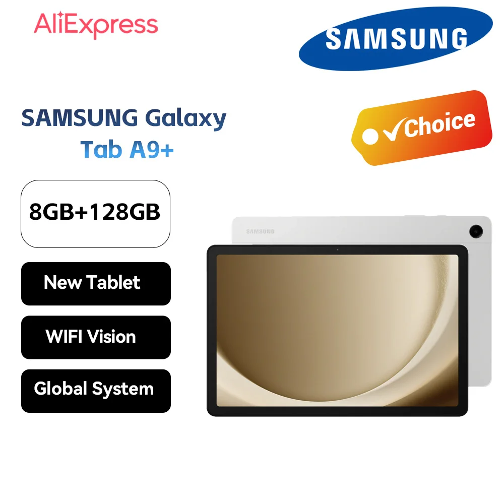 Планшет Samsung Galaxy Tab A9+ 5G, 11", 128МБ/128ГБ, Wi-Fi, Android ...