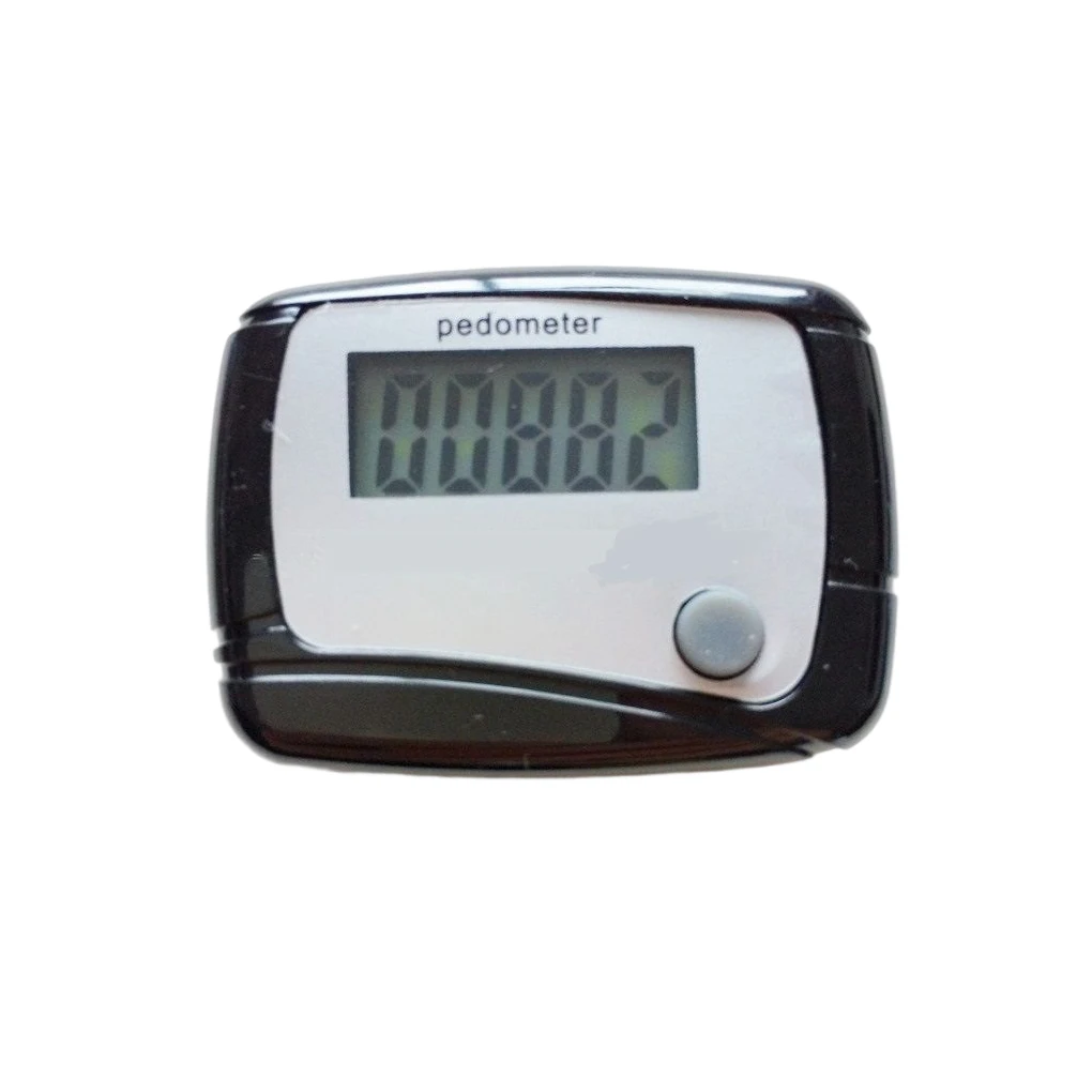 

Mini Color Random Pedometer with Clip LCD Traveling Step Counter Outdoor Exercise Electric Tracker Counting Tool
