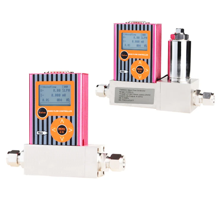 

FMM501 Hot Sale Stainless Steel Digital Mass Flow Meter Controller