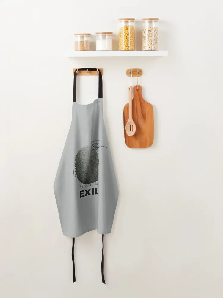 Фартук из текста изгнания мужские подарочные фартуки для женщин рабочая одежда