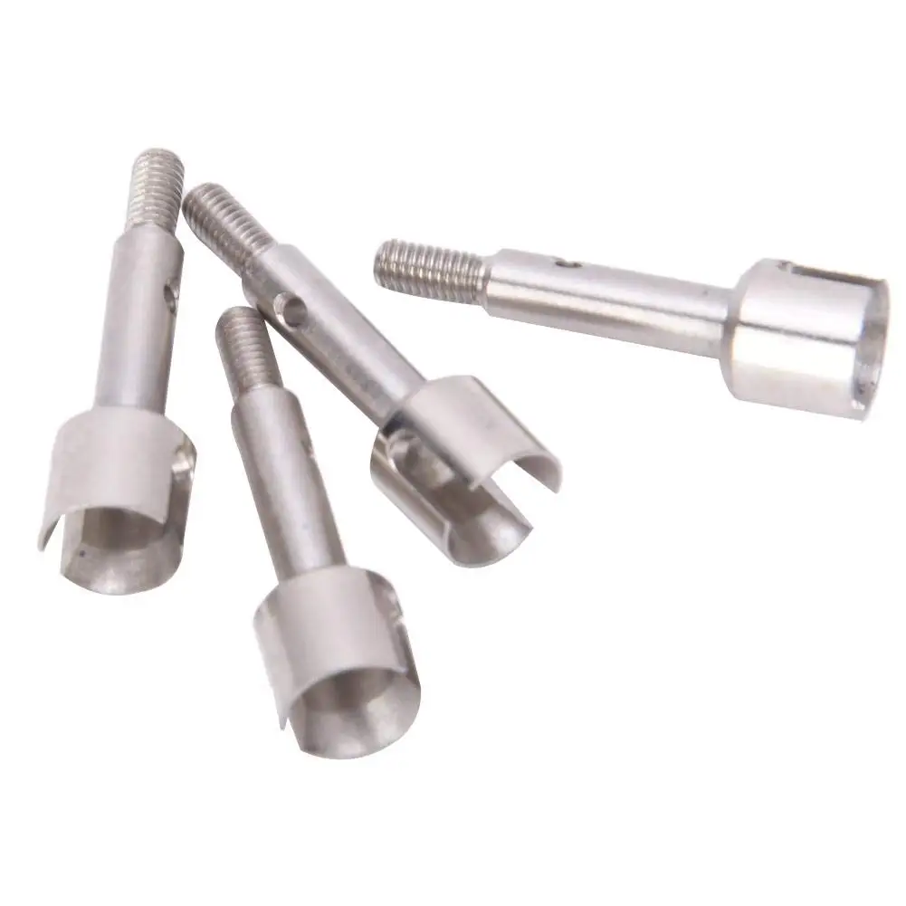 4 шт. стальная передняя/задняя колесная ось Сменные аксессуары подходят для WLtoys