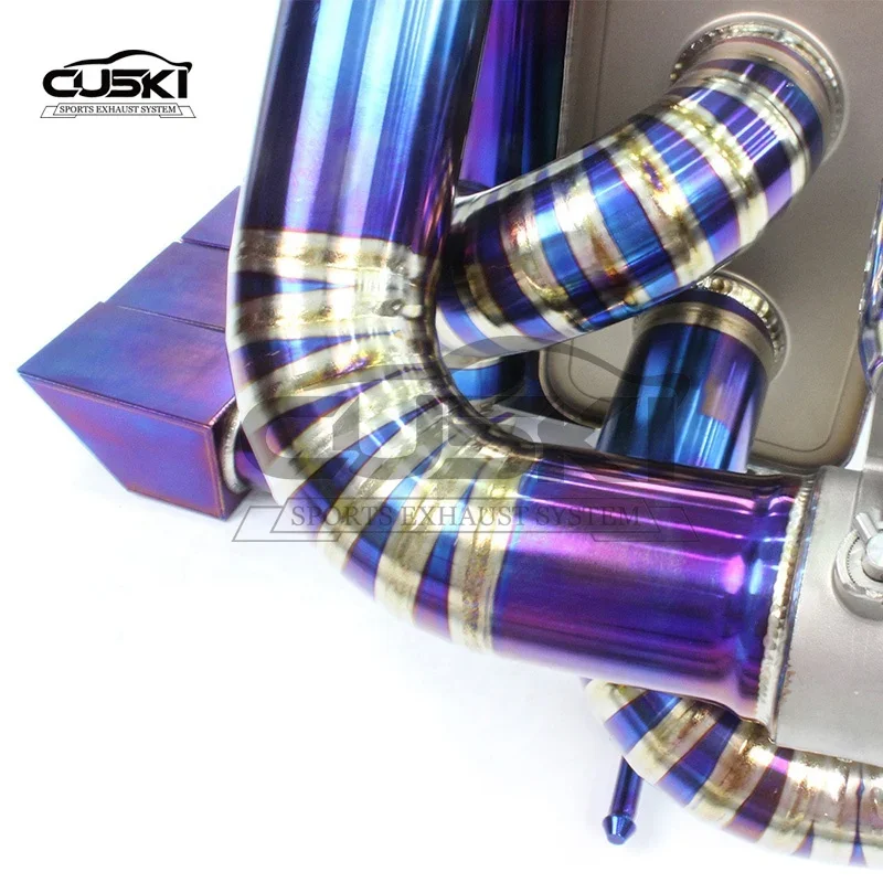 Высокопроизводительные выхлопные трубы Catback для Lamborghini автомобиля Диаметром 6 5