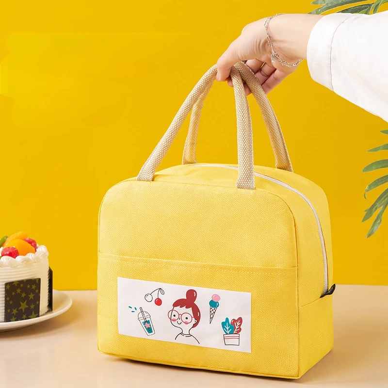 

New Lunch Box Bag Japanese Cute Kid Child Lunch Bag Fashion Portable Insulated Bag Girl Bolsas De Almuerzo Lonchera Loncheras