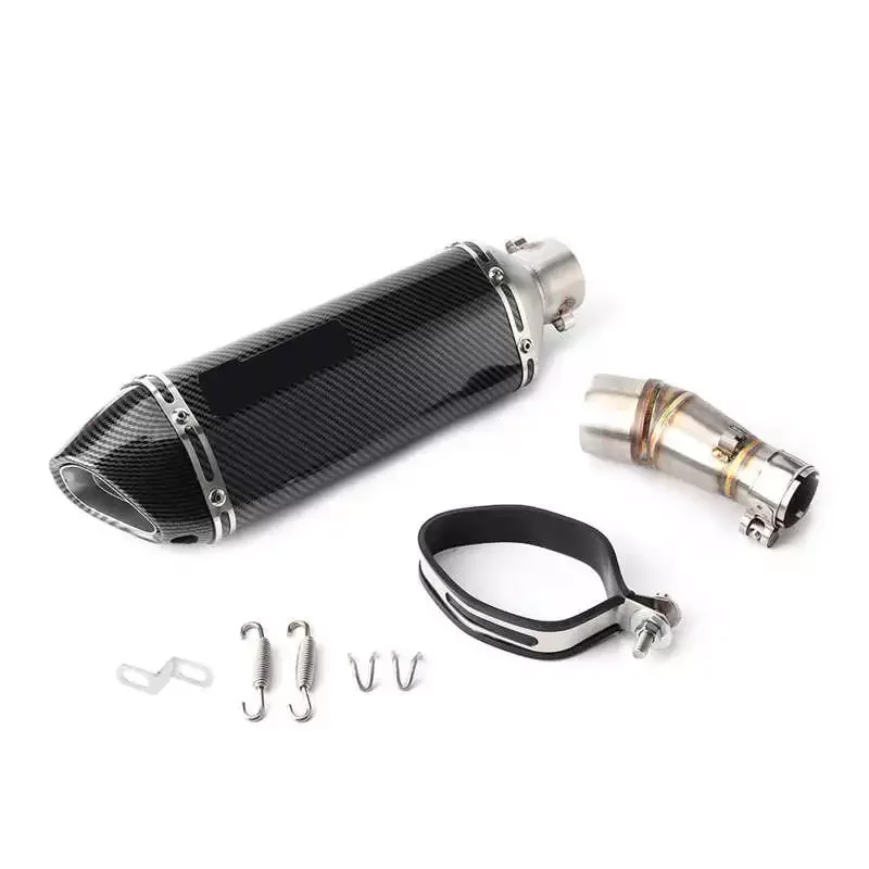 

Exhaust System Mid-Pipe+Slip-On Muffler with DB Killer Fit for Kawasaki Ninja 250R 250 300 Z250 Z300 2008 2009 2010 2011-2017